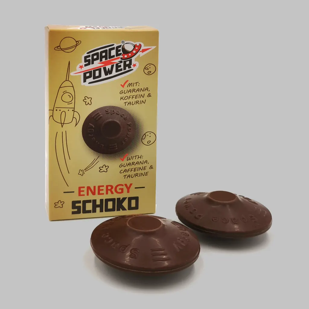 2 Stück Spezial-Schoko-UFOs