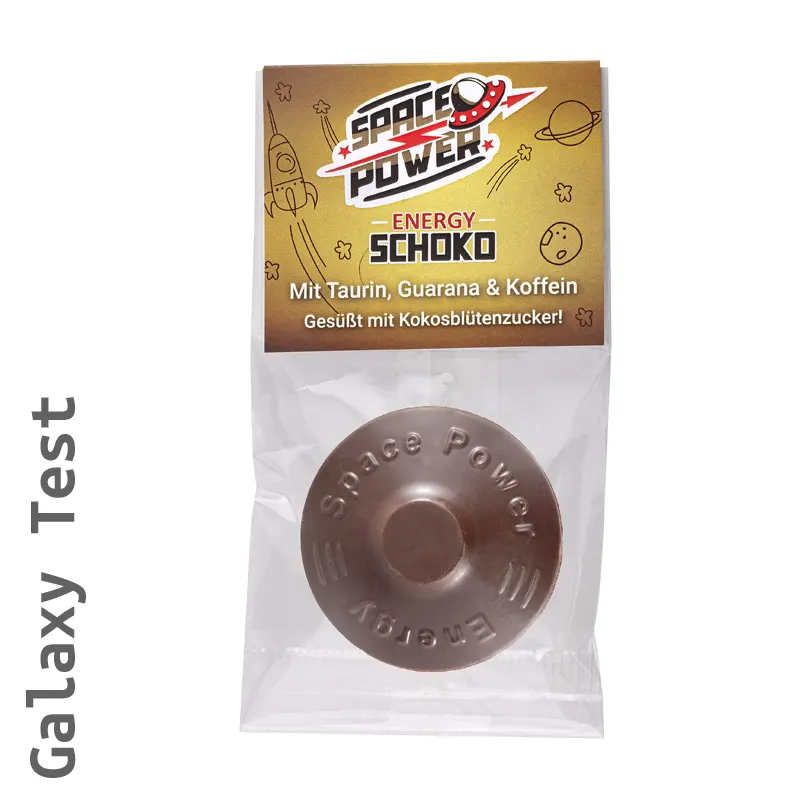 Galaxy Test 15 Stück Schoko UFOs in Ein-Stück-Verpackung