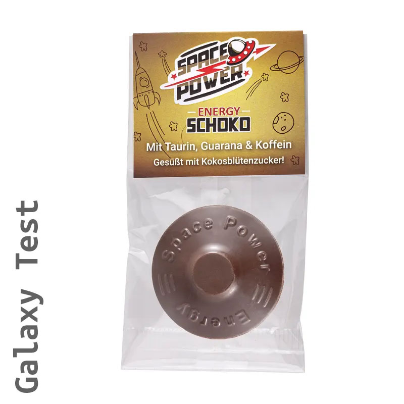 Galaxy Test 15 Stück Schoko UFOs in Ein-Stück-Verpackung